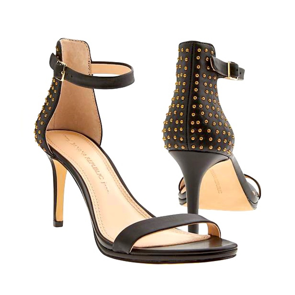 Banana Republic Studded Heeled Sandals